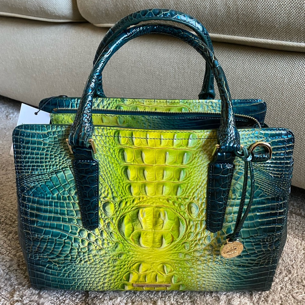 Brahmin Melbourne Small Finley Satchel Purse
